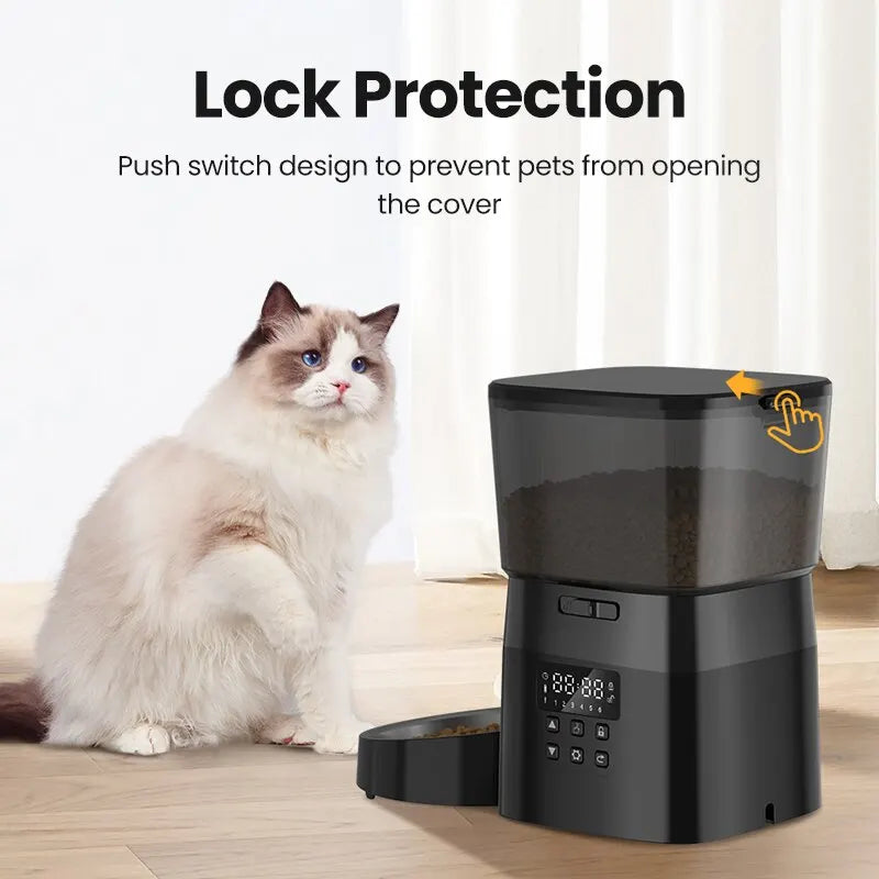 PawMeals™ Smart Automatic Pet Feeder for Cats